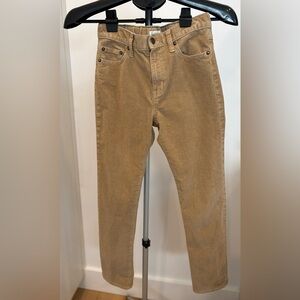 Crewcuts Boys Stretch Corduroy Pants in Khaki/Tan